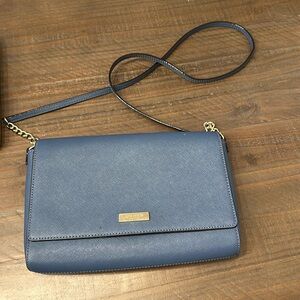 Kate Spade Blue Crossbody Purse